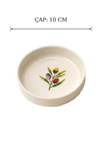Olea 4 Parça 10 Cm Seramik Çerezlik & Sosluk Kase Kahvaltılık Sunumluk - Görsel 4