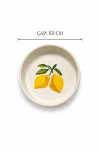Vita Limone 4 Parça 13 Cm Handmade Seramik Çerezlik & Sosluk Kase Kahvaltılık Sunumluk - Görsel 3